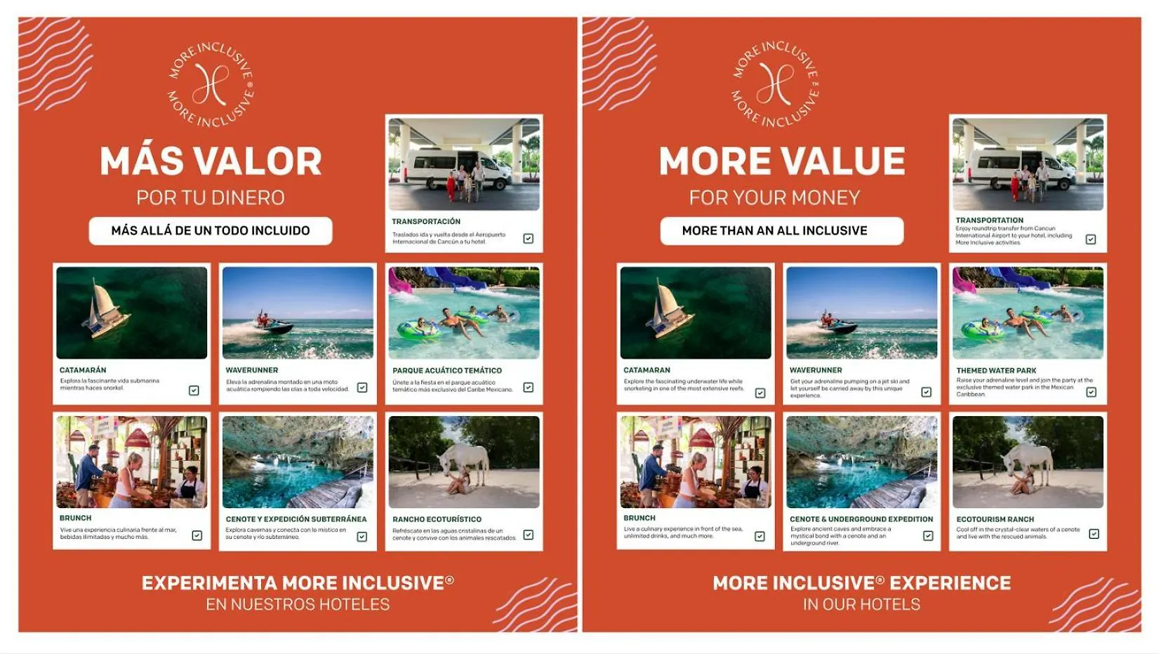 *****  Hidden Beach Resort Au Naturel Adults Only Catamaran, Cenote & More Inclusive Akumal México